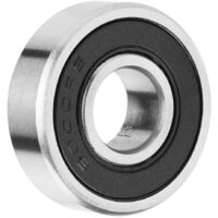 10 abgedichtete Kugellager 6000-2RS, 10x26x8 mm, Gummidichtungen, 10er-Packung