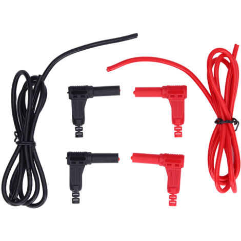 Messleitungssatz mit 4-mm-Bananensteckern für Multimeter, elektrische Messkabel (Stecker-Stecker) (1/5)