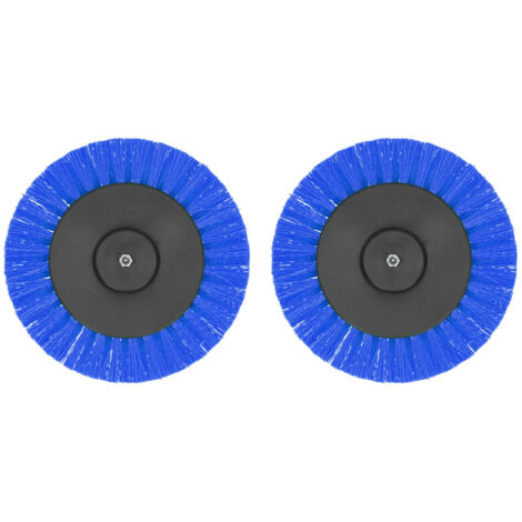 Set mit 2 3,5-Zoll-Bohrbürsten für die Teppichreinigung, strapazierfähiges blaues Deko-Accessoire (1/5)