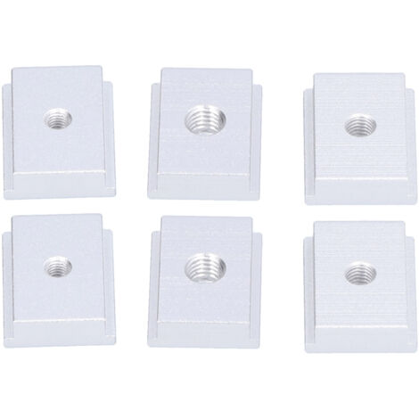 Gleitmuttern aus Aluminiumlegierung für T-Schienen, kompatibel mit M5, M6 und M8, Zubehör für Automatisierungssysteme (1/5)