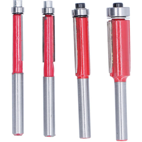 kugelgelagerte Bündigfräser, 1/4-1/2 Zoll Durchmesser, 1/4 Zoll Schaft für die Holzbearbeitung (1/5)