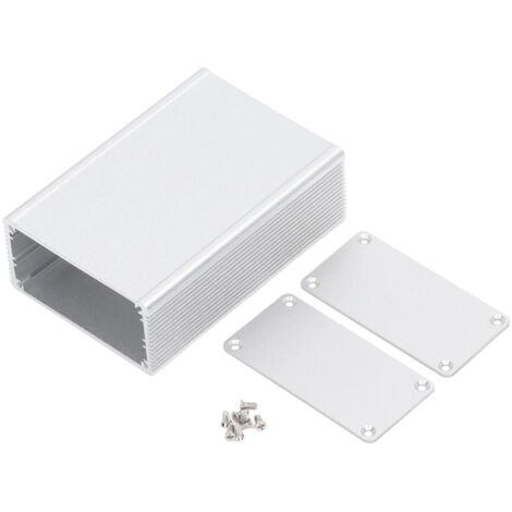 Sandgestrahltes Aluminium-Projektgehäuse für elektronische Schaltungen – wasserdicht und leicht für DIY-Projekte (1/5)