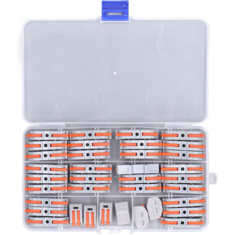 36 Hebelverbinder für elektrische Kabel, Schnellanschlussklemmen (1/5)