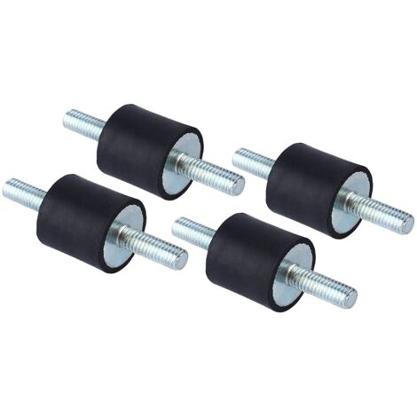 M6 Antivibrations-Silentblock für Luftpumpe, 20x20 Gummidämpfer, Kompressor-Stoßdämpferhalterung (1/5)