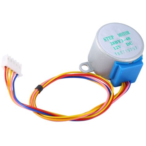 28BYJ-48 12V Schrittmotor für Arduino, Robotik und DIY-Projekte, 4-phasig, 5-adrig (1/5)