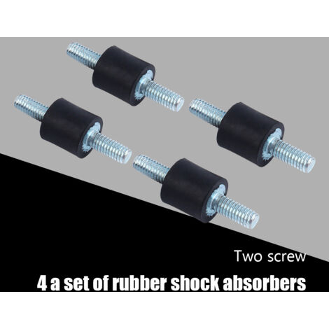 M4-Antivibrationsdämpfer für Luftpumpe, 10x10mm Gummi-Silentblock (1/5)