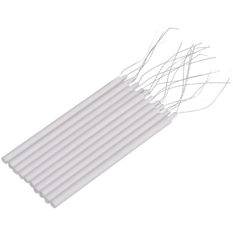 10 Stück PTC-Keramik-Heizelemente 220 V 20 W für Lötkolben, 8,3 x 0,4 cm