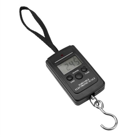 Digitale Gepäckwaage bis 40 kg, leichte, tragbare elektronische Gepäckwaage (1/5)