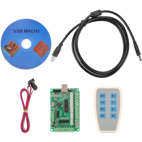 MACH3 USB-Bewegungssteuerungsplatine für CNC-Fräs- und Graviermaschinen (1/5)