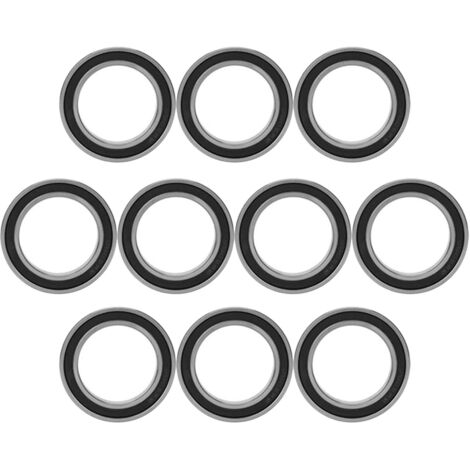 10 abgedichtete Kugellager 6805-2RS 25x37x7mm, 10er-Packung, Gummilager für Räder und Motoren (1/5)