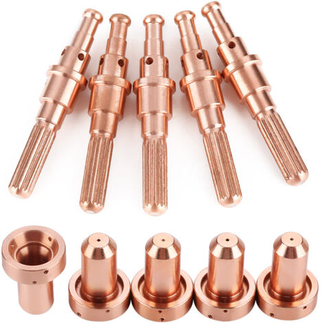 Elektroden 9-8215 und 5 Düsen 9-8210 für Thermal Dynamics SL60/100 Plasmabrenner (1/5)