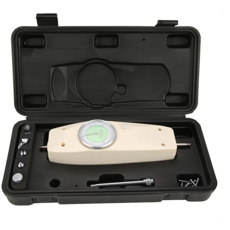 100-N-Kraftdynamometer für Zug- und Druckprüfungen – Hochpräzises analoges Messgerät (1/5)