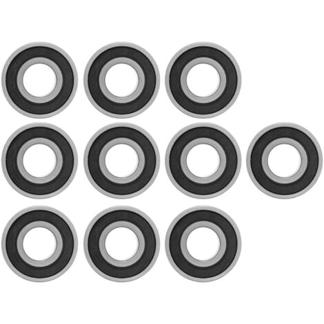 10 Stahlkugellager 6202-RS 15 mm – 10er-Packung für mechanische Anwendungen (1/5)