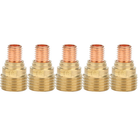 Stück Messing-Linsenkragen 45V43 1,6 mm 1/16" für WIG-Brenner WP9 WP20 WP25 (1/5)
