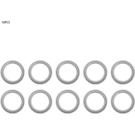 10 x 6702ZZ 15x21x4mm doppelt abgedichtete Kugellager, 10er-Packung für industrielle Instandhaltung (1/5)
