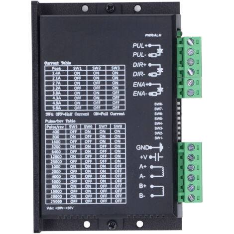 Digitaler Controller DM556 für 57/60/86 Schrittmotoren, 1,4 A–5,6 A einstellbar (1/5)
