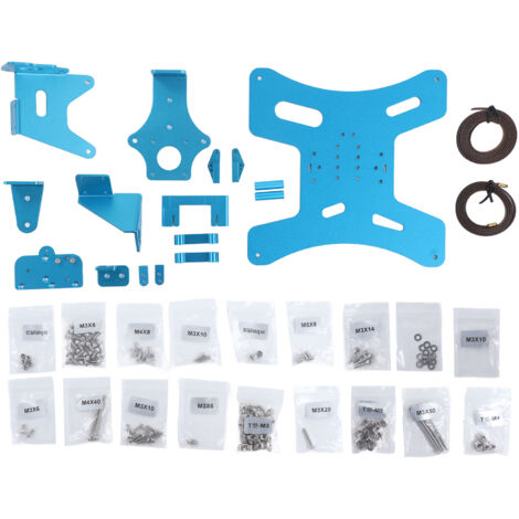 36-teiliges Upgrade-Kit für Ender 3 Pro, Aluminium-Bauplatte, Schrauben und Riemen für 3D-Drucker (1/5)