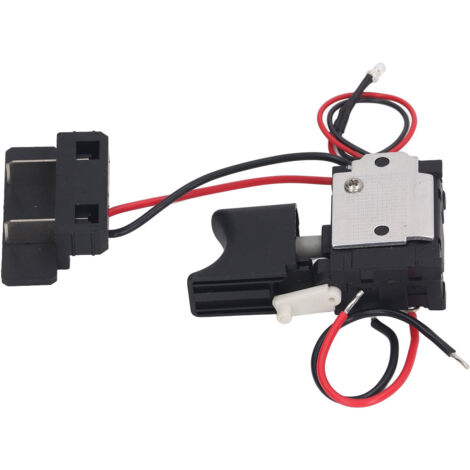 Drehzahlregler mit LED für 7,2V-24V Akku-Bohrschrauber, Universalschalter (1/5)