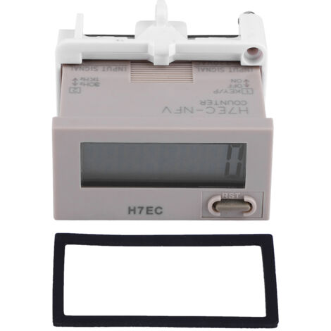 H7EC NFV AC 110-220V Digitalzähler, 8-stellige LCD-Anzeige zur Überwachung des Stromverbrauchs (1/5)