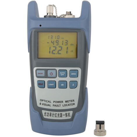Optischer Fehlerdetektor und tragbares Leistungsmessgerät -70 bis +10 dB für Glasfasertechnik (1/5)