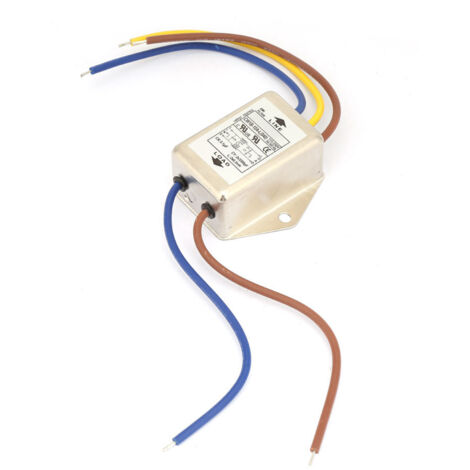 Einphasiger 10A 250V Störunterdrückungsfilter - Hochleistungs-EMI/EMI-Unterdrückung (1/5)