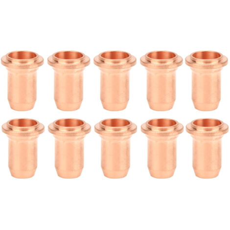 10 Stück 1,0-mm-Plasmadüsen für PT40/60-Schneidbrenner, Schweißzubehör 51313 (1/5)