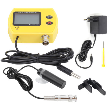 Hochpräzises pH- und Temperaturmessgerät, tragbar, 220-V-EU-Stecker (1/5)
