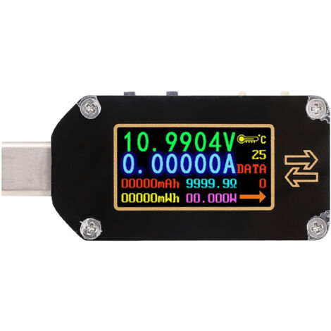 Digitaler LCD-Tester für USB-C - Spannungs-, Strom- und Leistungsmessung (TC66) (1/5)