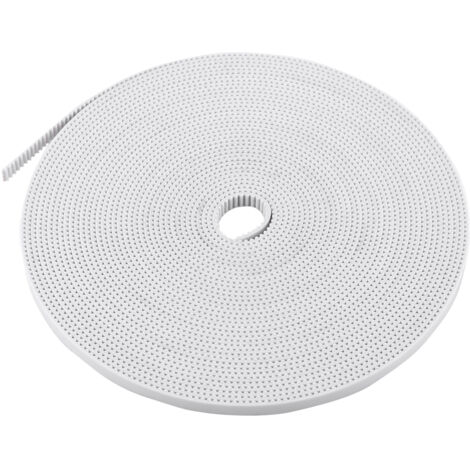 Weißer Zahnriemen, 10 m, 6 mm breit, Stahlkern, Zubehör für 3D-Drucker (1/5)