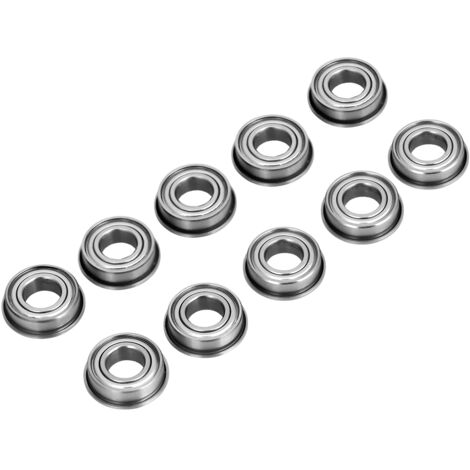 10 Stück Rillenkugellager 8x16x5mm mit doppelt abgedichtetem Flansch F688-ZZ (1/5)