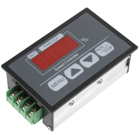 6-60V PWM-Drehzahlregler mit Digitalanzeige und Sanftanlauf (1/5)