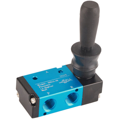 3/2"-NPT-Handhebelventil, pneumatische Steuerung für Druckluftsysteme (1/5)