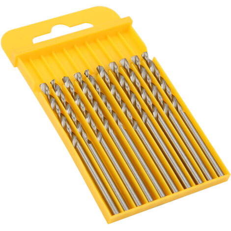 10 HSS-Holzbohrer, Spiralbohrer für Holzbohrungen – 2,8 mm, Packung mit 10 Schachteln (100 Stück) (1/5)