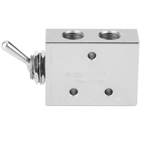 5/2"-Pneumatikventil mit mechanischem Schalter G1/8" für einen Druck von 1,5-8 kgf/cm² (1/5)