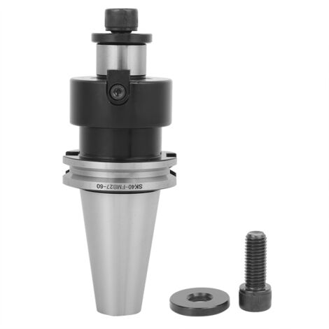 SK40 FMB27-60 Präzisionsfutter mit Spannhülse, Griff und komplettem Set, aus Schnellarbeitsstahl für Fräsarbeiten. (1/5)
