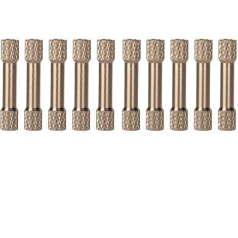 10 M3x30mm Gewindedistanzstücke aus titangrau eloxiertem Aluminium für Drohnen- und Modellbau (1/5)