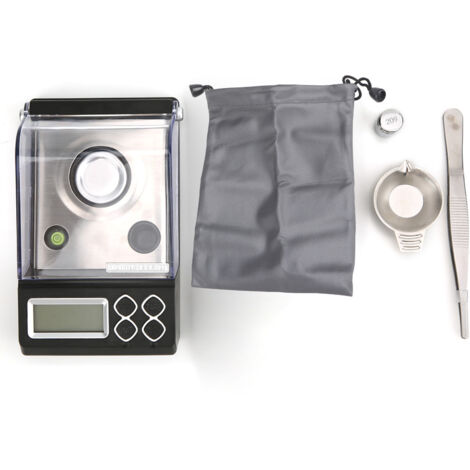 Professionelle Präzisionswaage 20 g/0,001 g für Schmuck und feine Pulver (1/5)