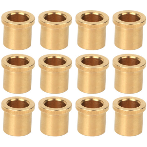 12-teiliges Set selbstschmierender Bronzebuchsen für Industrieroboter, FRC-Standard US 8/6 (1/5)