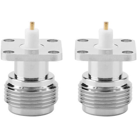 N-KFD-5N HF-Buchse mit Flansch 17,5 x 17,5 mm – 2er-Pack (1/5)