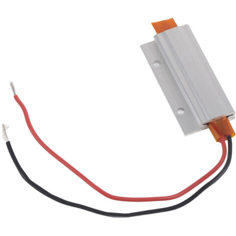 PTC-Heizelement 60 x 28 x 7 mm aus Aluminium, integrierter Thermostat 200 °C, 110 V für Heizplatte (1/5)