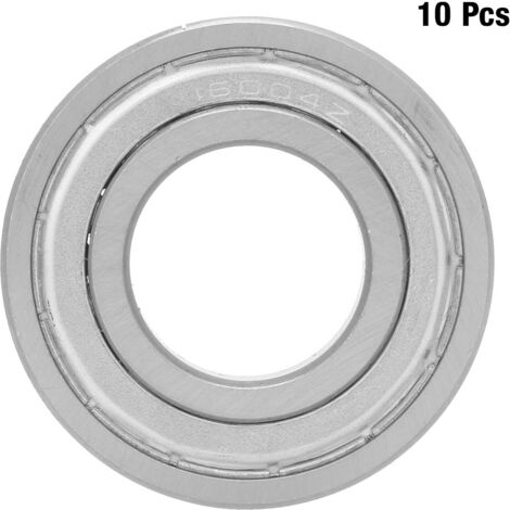10 doppelseitig abgedichtete HSS-Kugellager (20 x 42 x 8 mm) – 10er-Packung (1/5)
