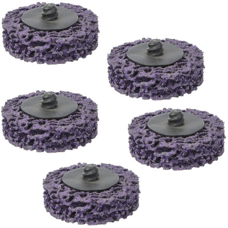 x 50 mm Poly-Lamellenscheiben zum Entlacken und Entrosten (Lila) (1/5)