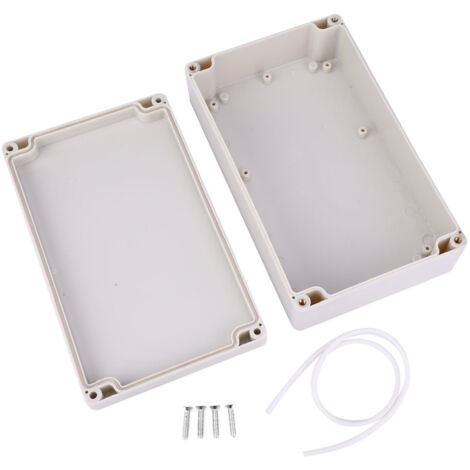 IP65 Wasserdichtes Schutzgehäuse für Außennetzteile 200x120x55mm (1/5)