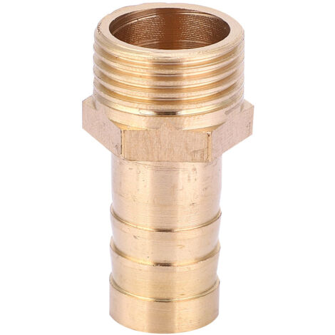 5-teiliges G3/8-Außengewinde-Messing-Anschlussstück für 12-mm-Schläuche – Schlauchtülle mit Olivenform (1/5)