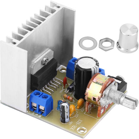 TDA7297 Stereo-Audioverstärker 15W+15W, geringe Verzerrung, 9-15V DC-Netzteil (1/5)