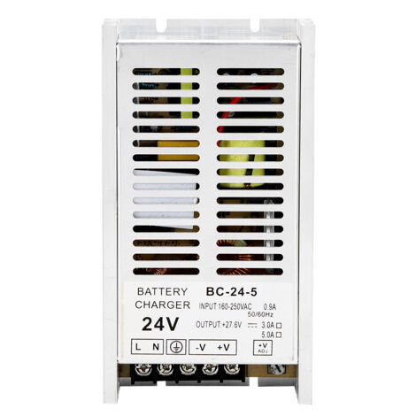 Intelligentes 24V 5A Ladegerät für Batterien, Eingangsspannung 160-250V, Erhaltungsladung/Ladeerhaltung (1/5)