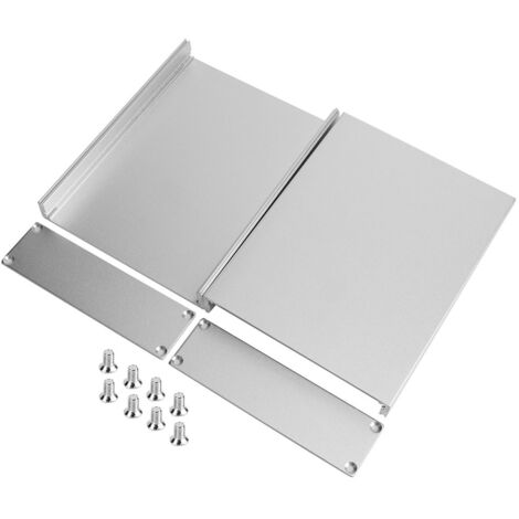 33 x 114 x 150 mm großes Metallschutzgehäuse für elektronische Leiterplatten mit Aluminiumkühlung (1/5)