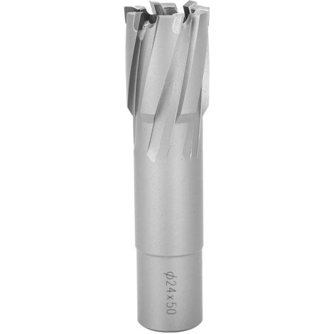HSS-Ringbohrer für Metall, Hohlkronenbohrer 24x50mm (1/5)