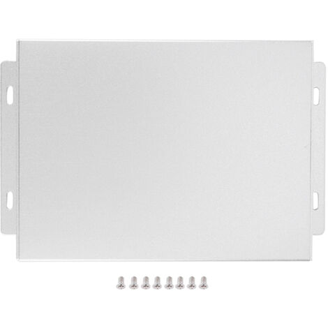 Silbernes Schutzgehäuse 33x114x150mm aus leichter Legierung für elektronische Geräte (1/5)