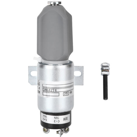 24-V-Gleichstrom-Magnetventil für Cummins-Motoren R225-7, R215-7, R215-7C – Ersatzteil SA-3933-24 (1/5)